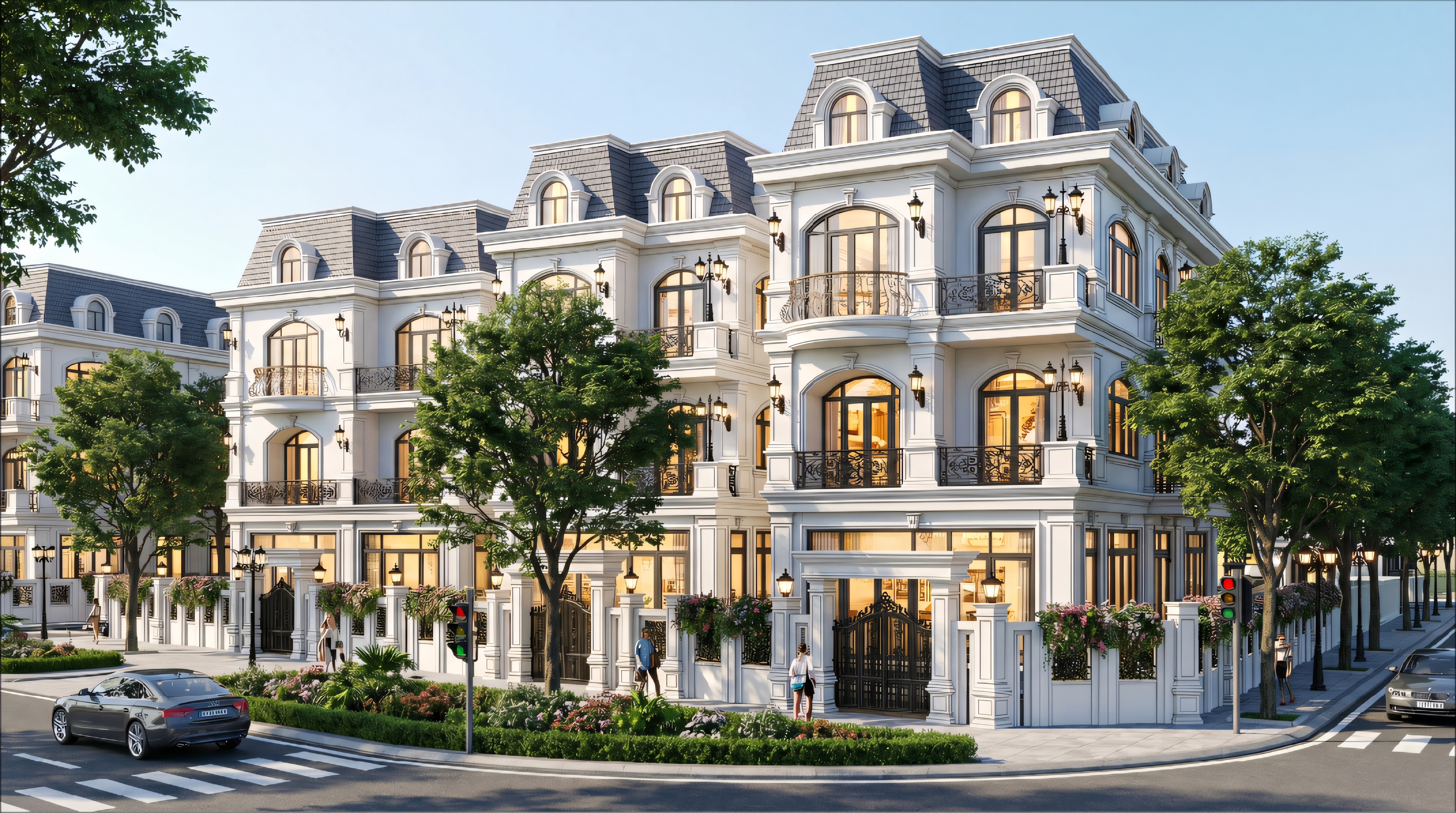 Villa phối cảnh 1