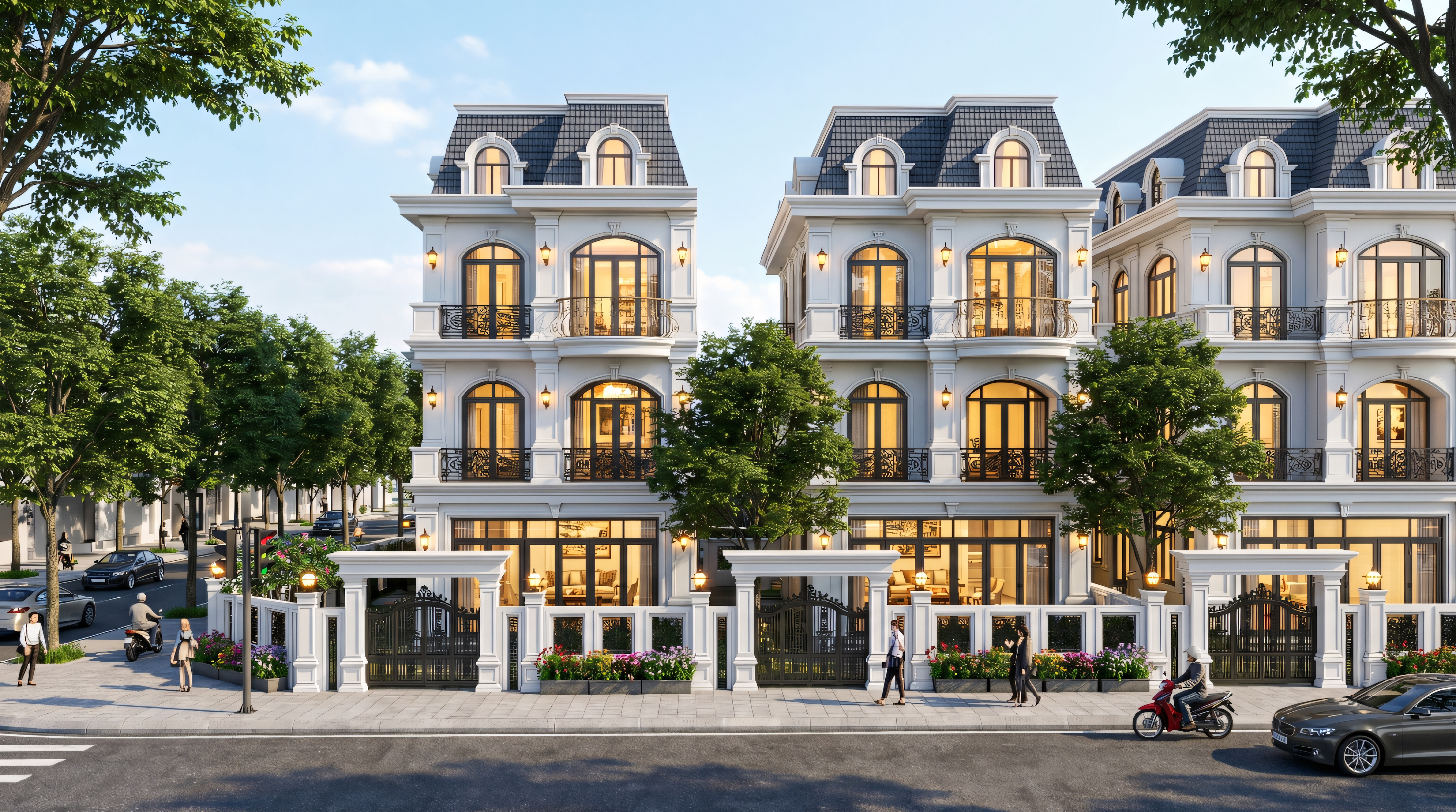 Villa phối cảnh 3